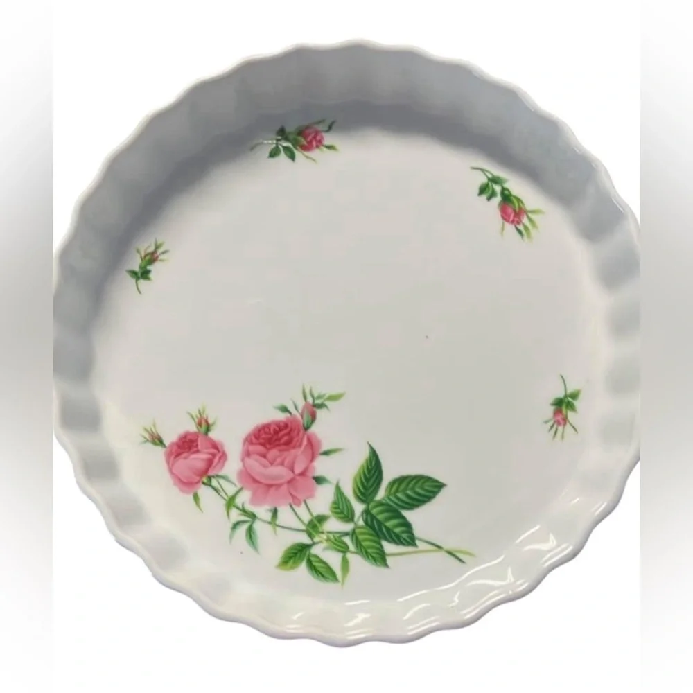 Porcelain Christenholm Quiche 9 1/2” Baking Dish